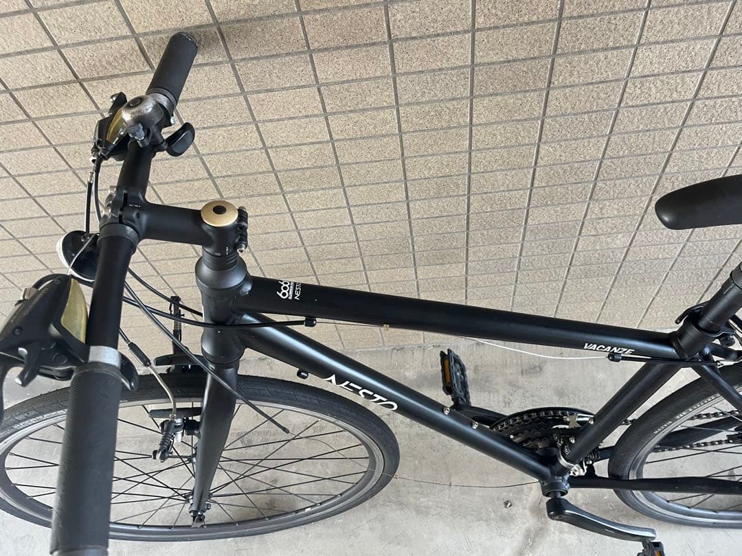 NESTO VACANZE クロスバイク ブラック 21段　お引き取り希望