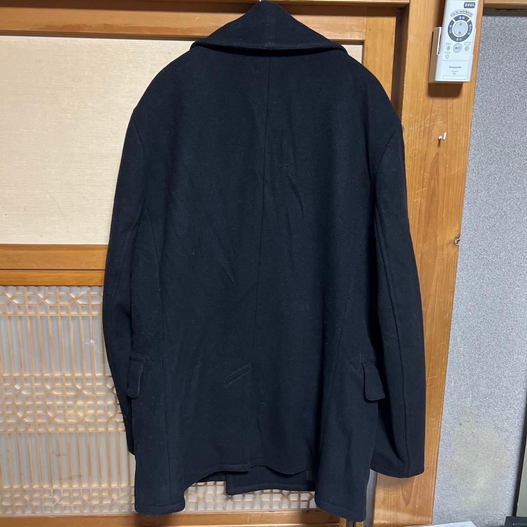 90's Polo by Ralph Lauren 黒 ウール ピーコート　M