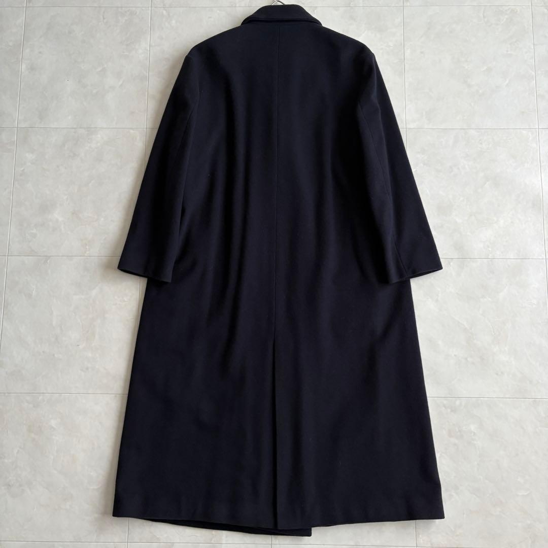 美品✨ Ballsey ウールナイロンカシミヤチェスターコート 濃紺 ロング M
