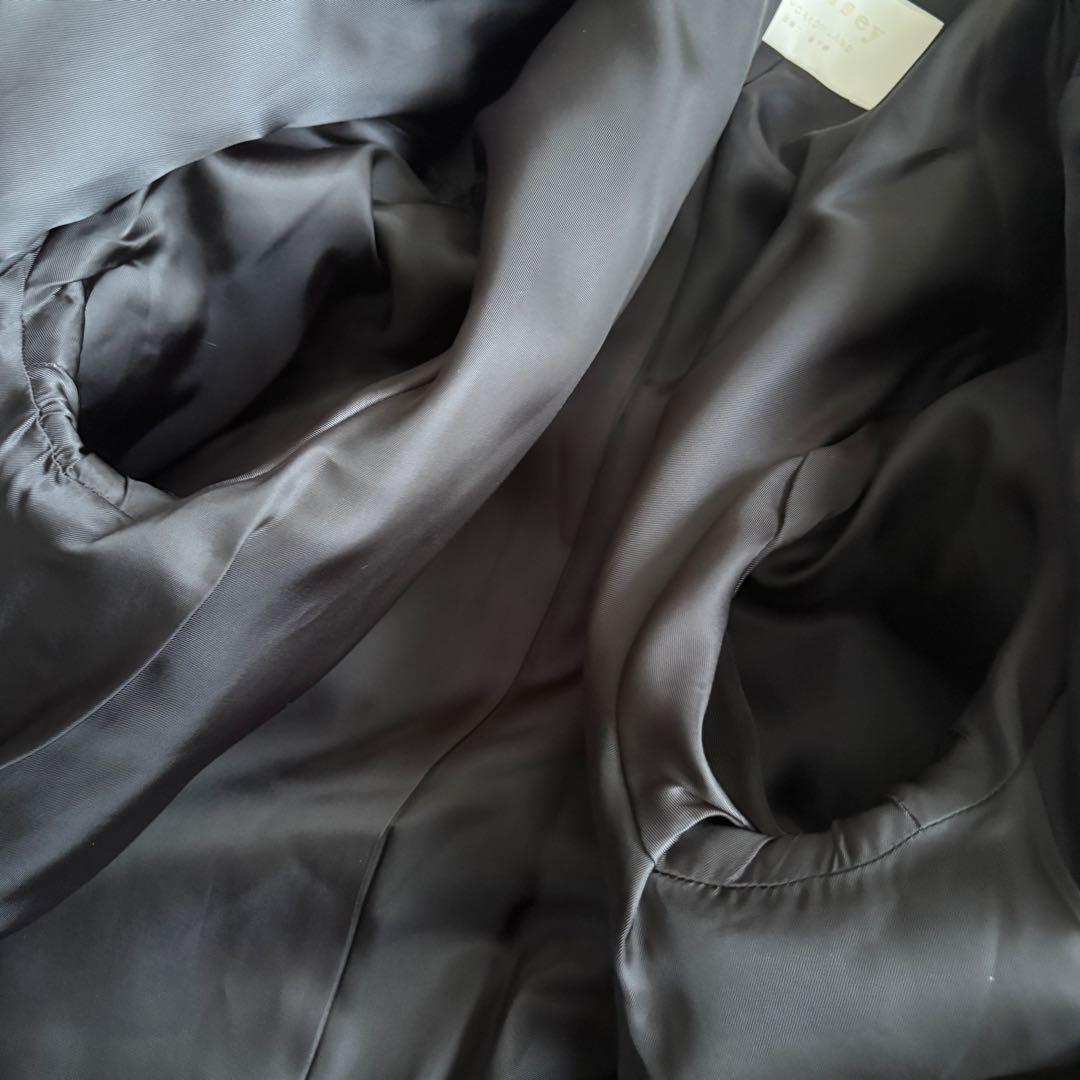 美品✨ Ballsey ウールナイロンカシミヤチェスターコート 濃紺 ロング M