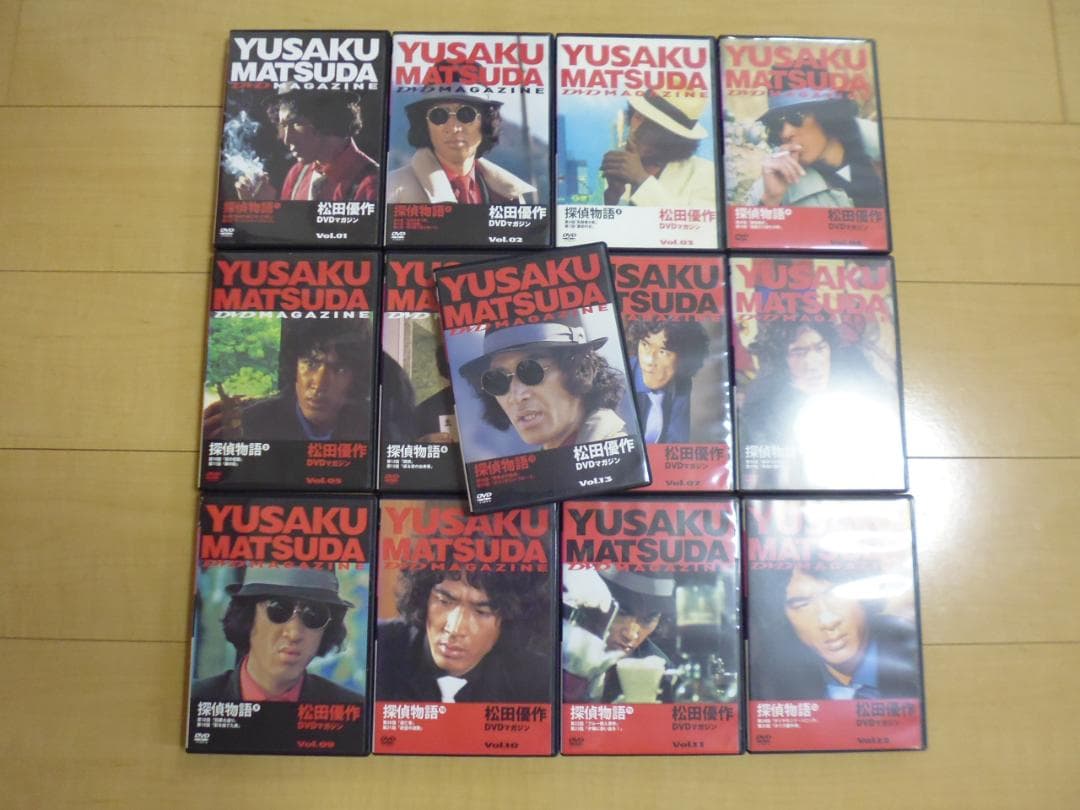 松田優作　探偵物語　ＤＶＤ　マガジン　全巻