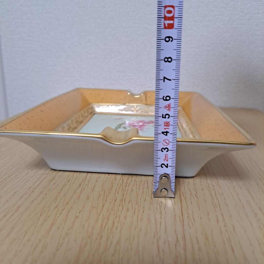 エルメス　アッシュトレイ　ピンクのお花
