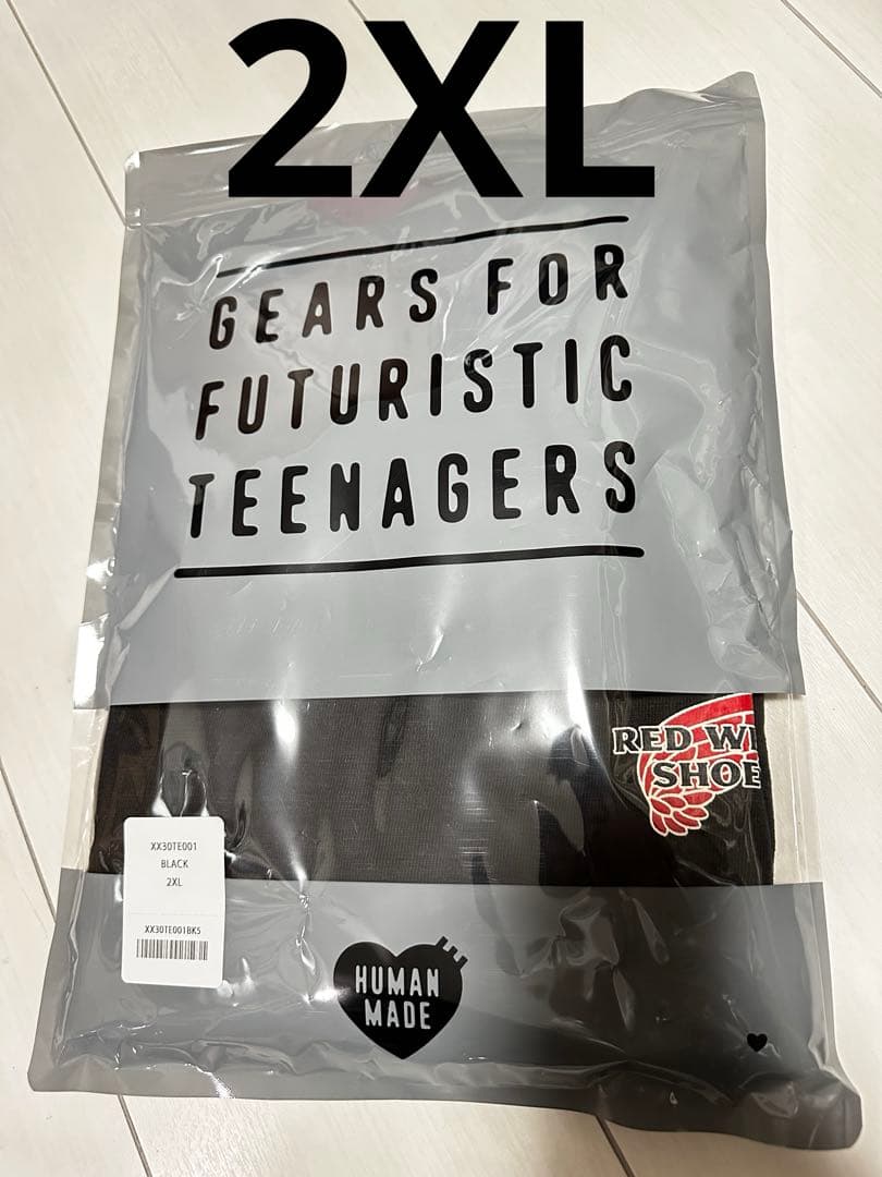 トップス HUMAN MADE x RED WING T-Shirt Black 2xl