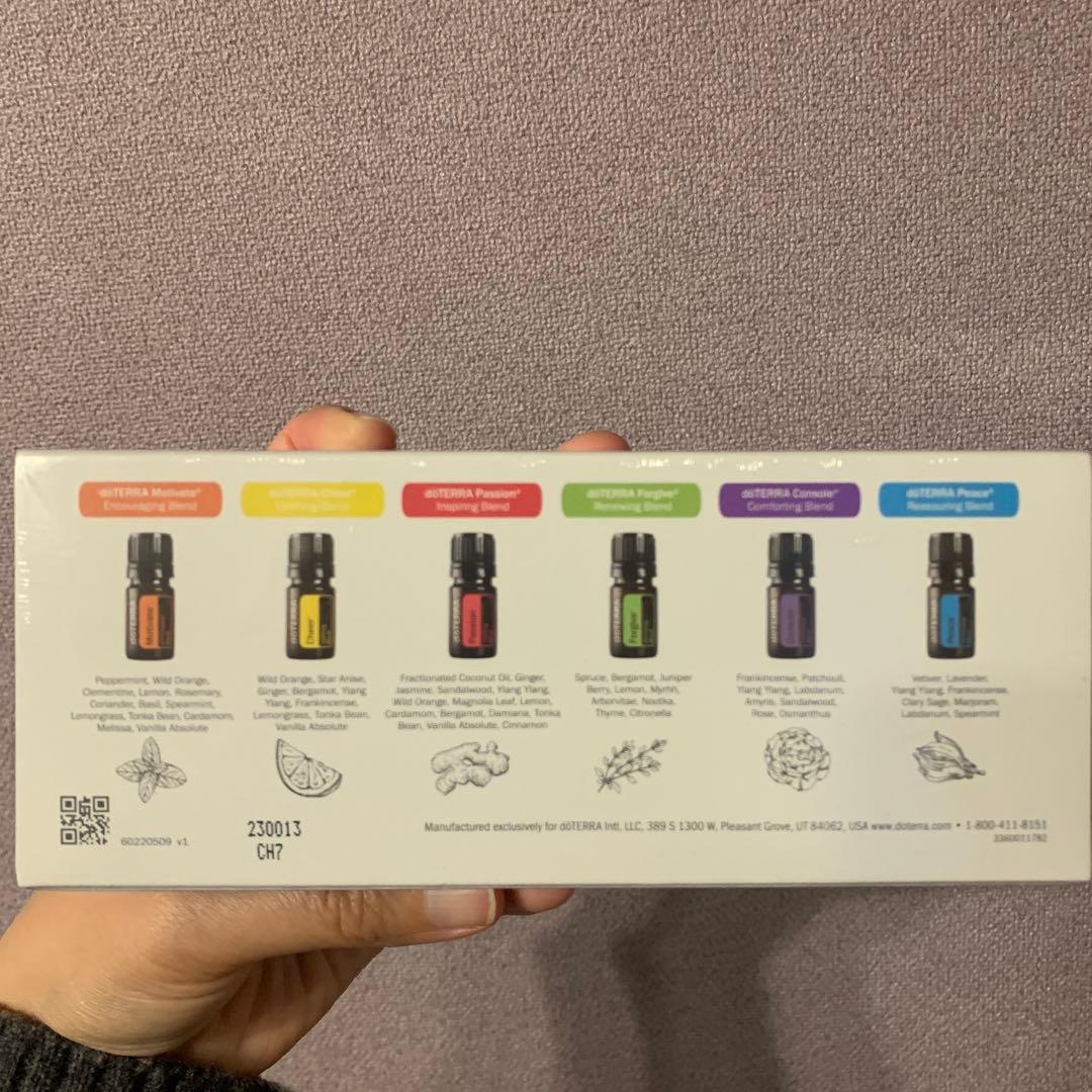 【3/31まで 正規/新品】doTERRA 感情のオイル6本セット
