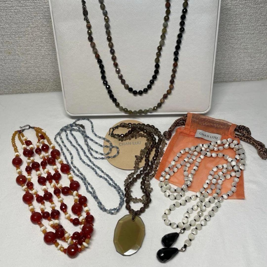 CHANLUUネックレス　セット売り