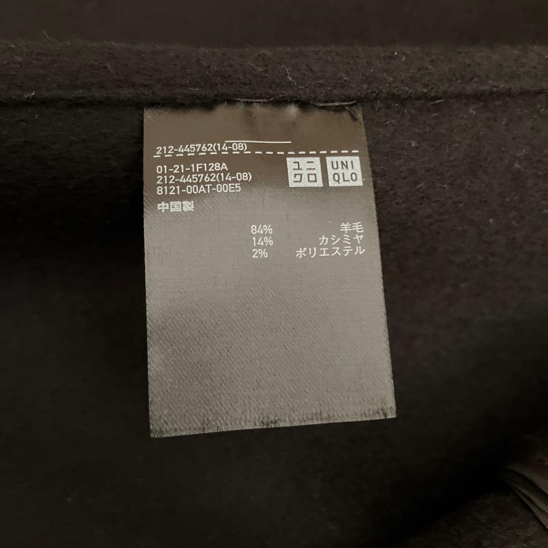 【タイムセール】ユニクロ +J カシミアブレンドラップロングコート