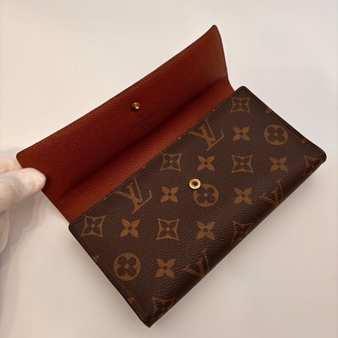 【鑑定済み】ルイヴィトン✨ポルトフォイユ インターナショナル 長財布 モノグラム