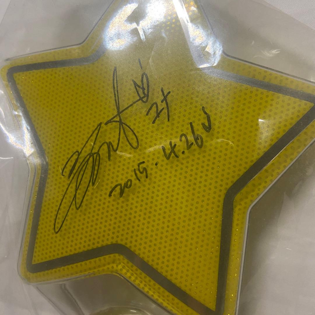 少女時代 ユナ 直筆サイン入りペンライト