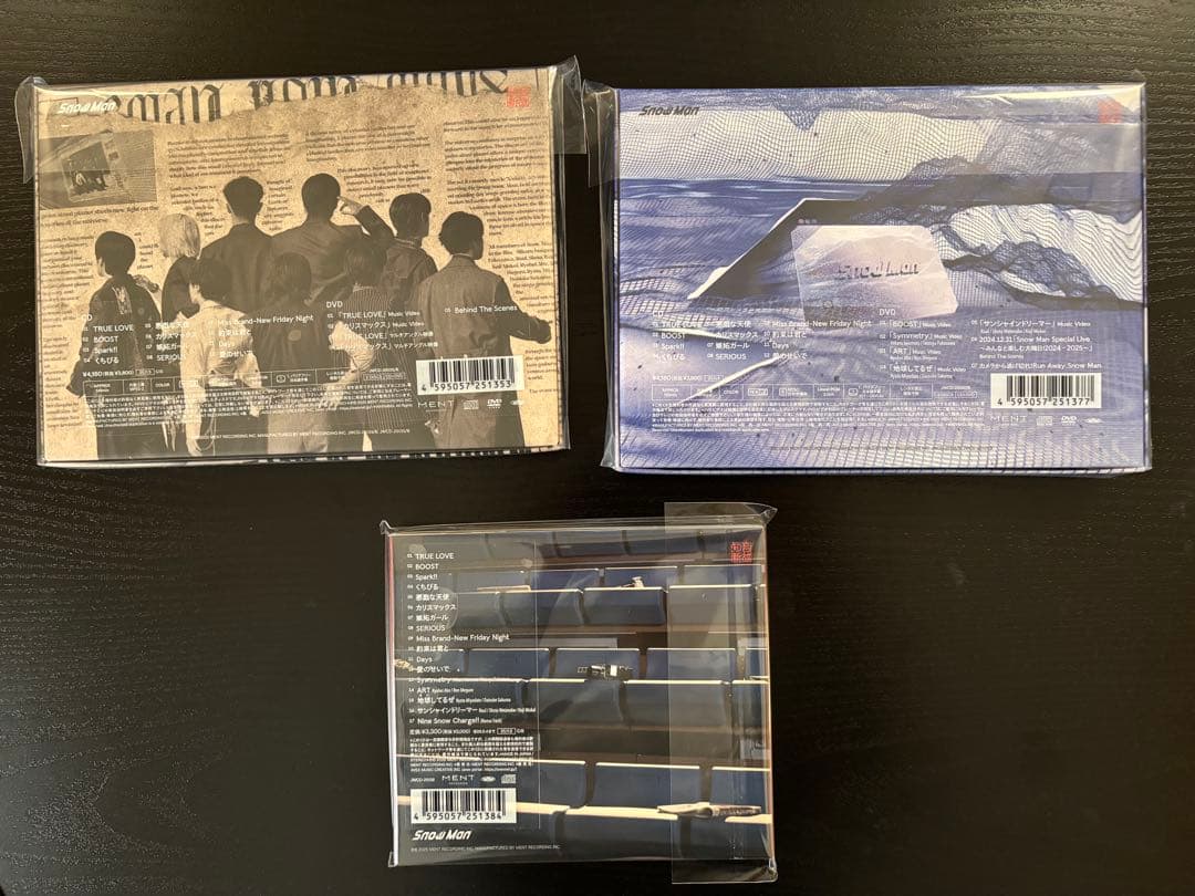 《シリアル未使用》Manアルバム音故知新 3形態セット