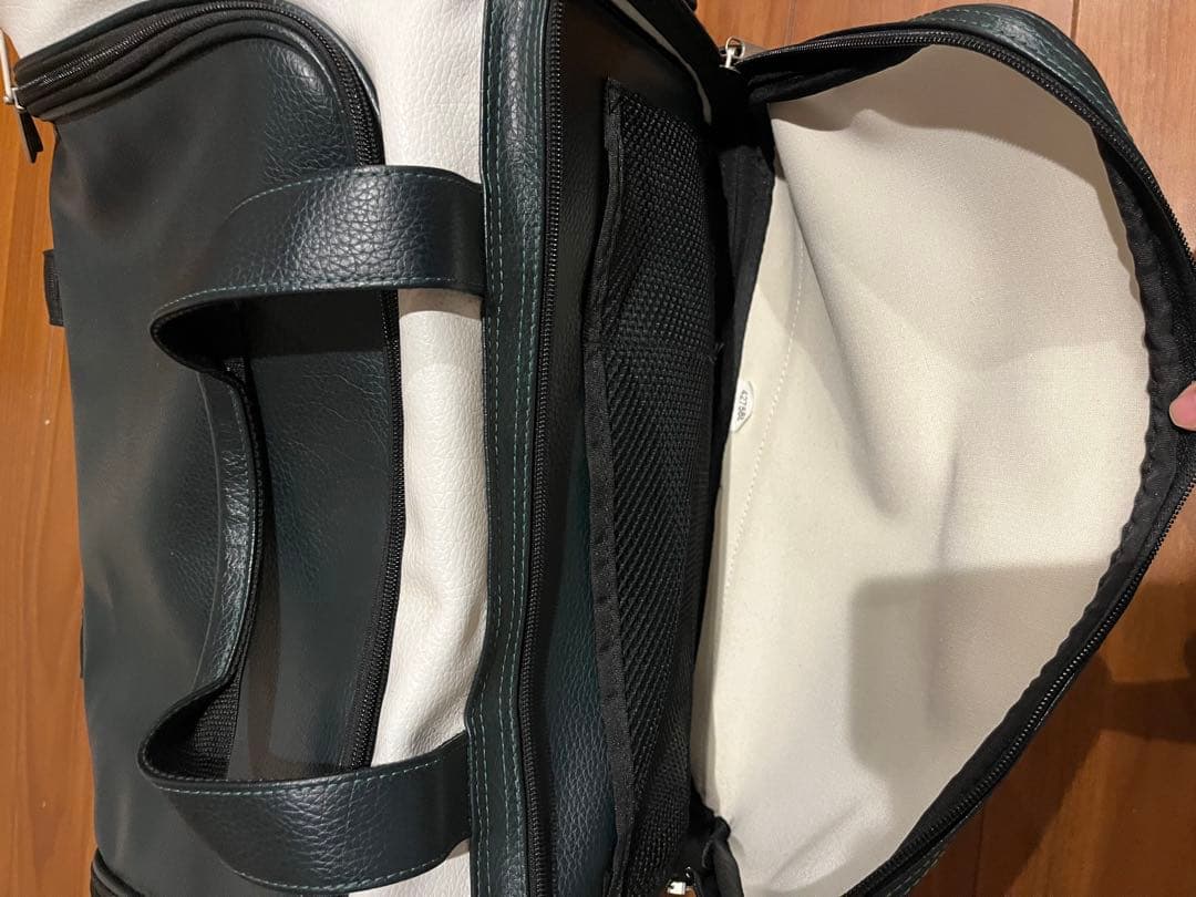 ミズノプロ　セカンドバック　グリーン×ホワイト