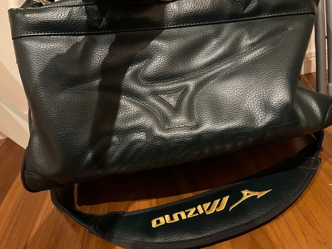 ミズノプロ　セカンドバック　グリーン×ホワイト