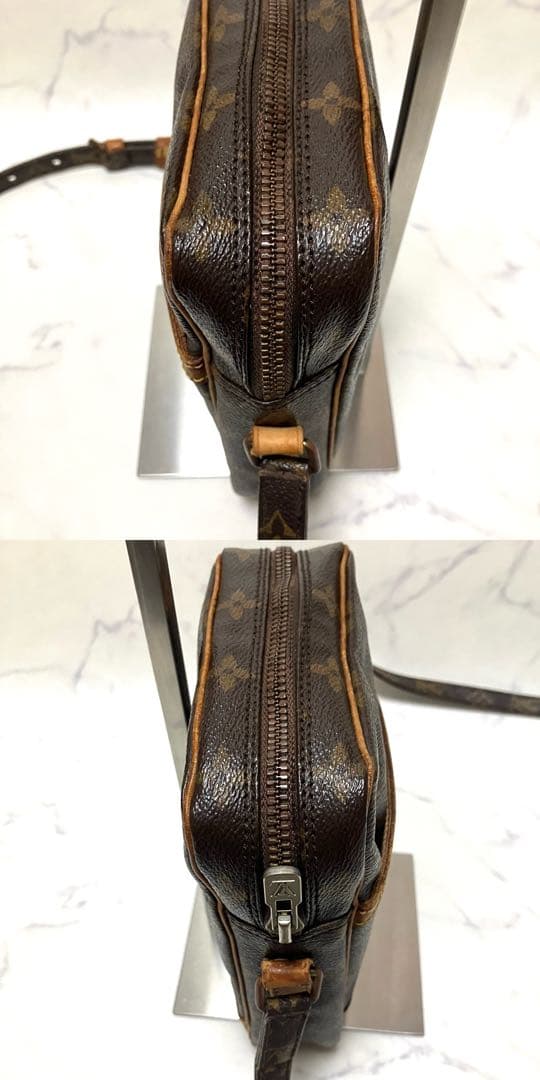 ルイヴィトン ショルダーバッグ ダヌーブ モノグラム pvc レザー