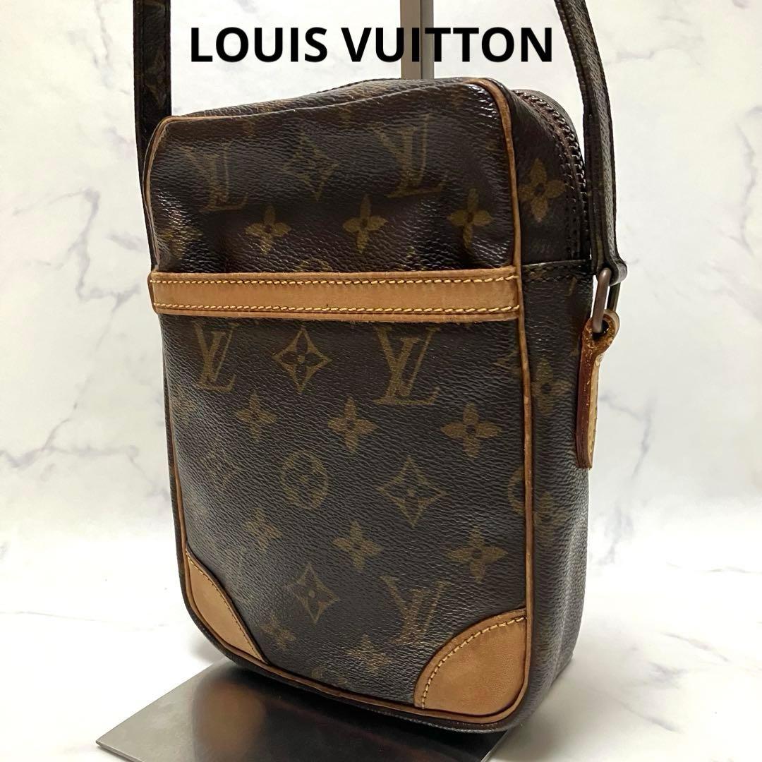 ルイヴィトン ショルダーバッグ ダヌーブ モノグラム pvc レザー