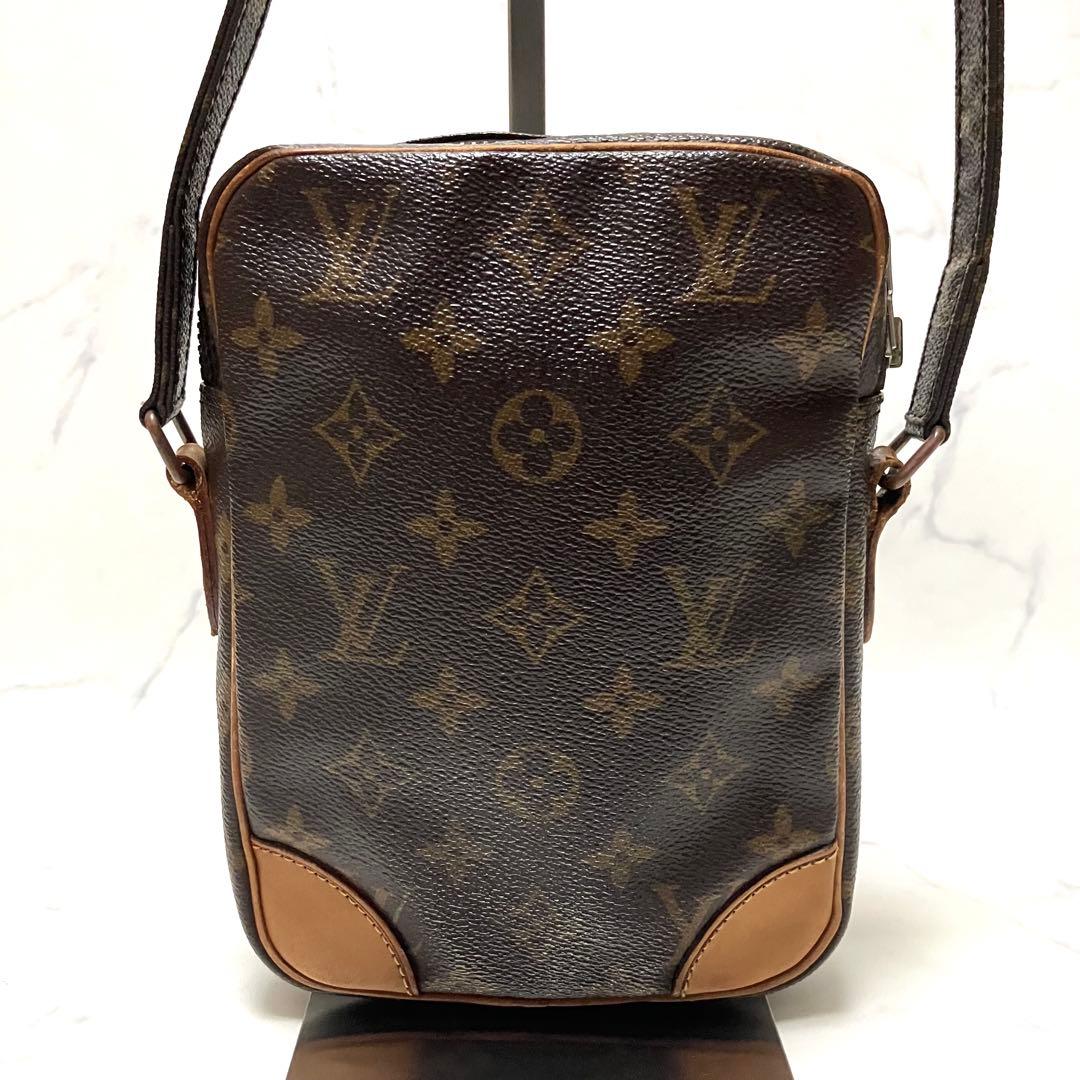 ルイヴィトン ショルダーバッグ ダヌーブ モノグラム pvc レザー