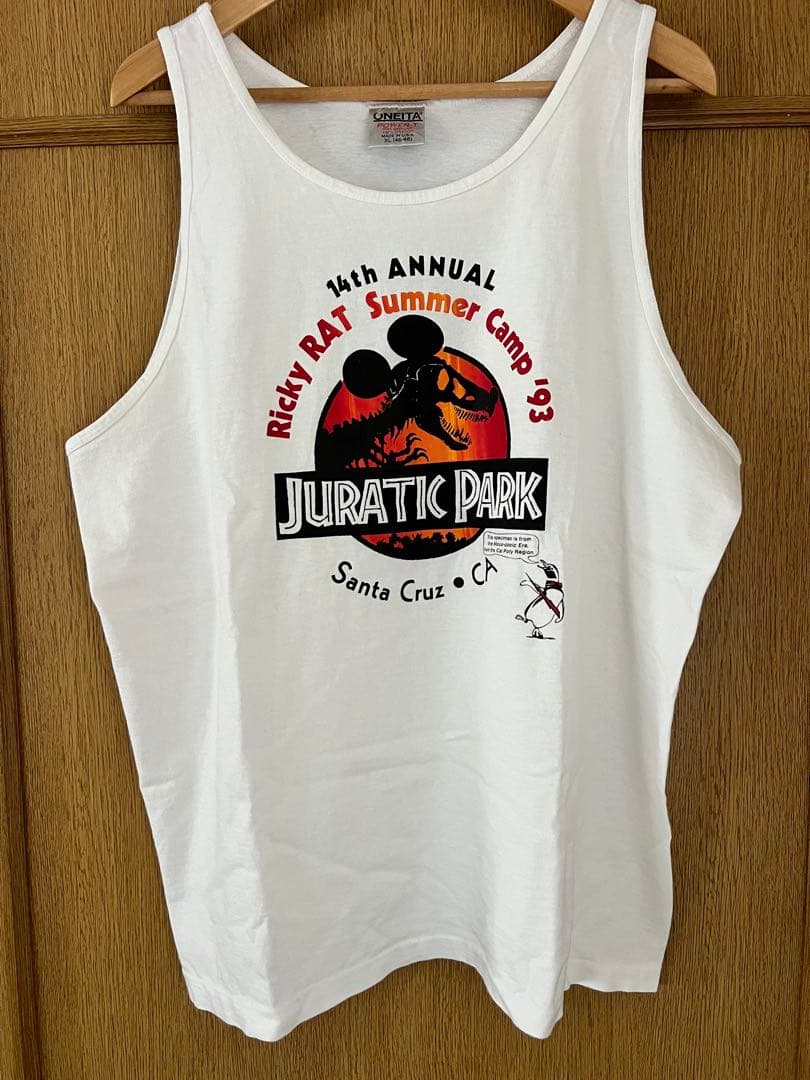 ジェラシックパーク　オニータ　 XL USA シングル　old ビンテージ