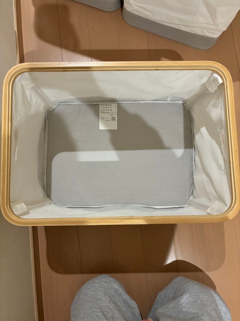 【廃盤】IKEA イケア RABBLA 収納ボックス 小2個 大4個セット