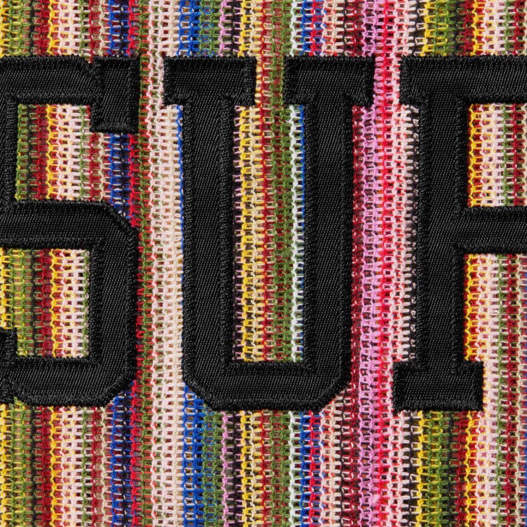 シャツ Supreme Open Knit Football Top Multi XXL