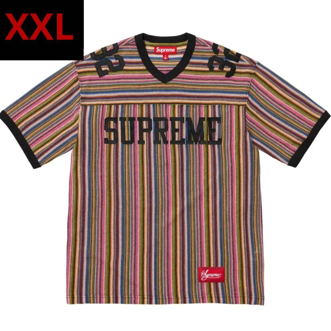 シャツ Supreme Open Knit Football Top Multi XXL