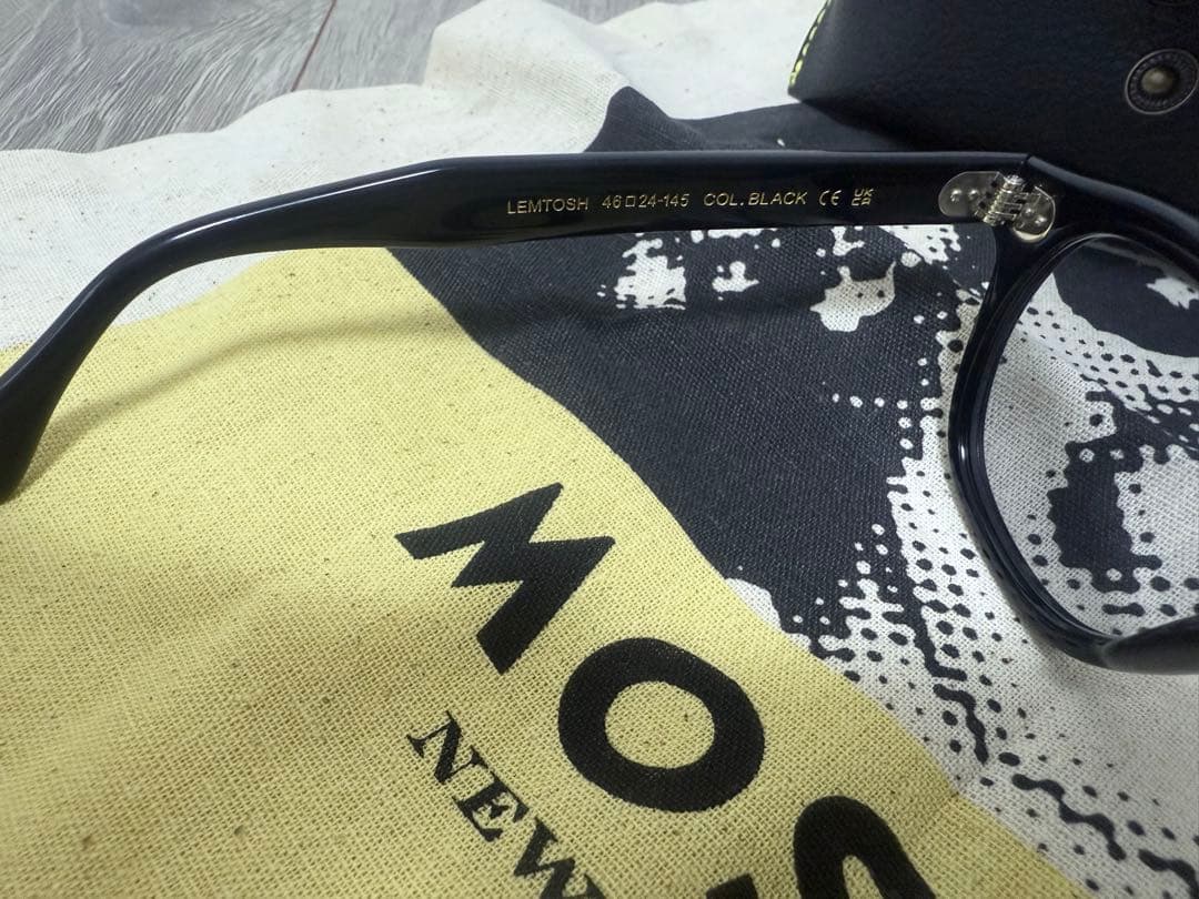 【美品】MOSCOTモスコット サングラス レムトッシュ 46 正規品