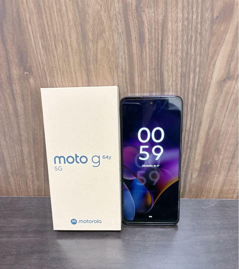 motorola moto g64y 5G ブラック 128GB SIMフリー