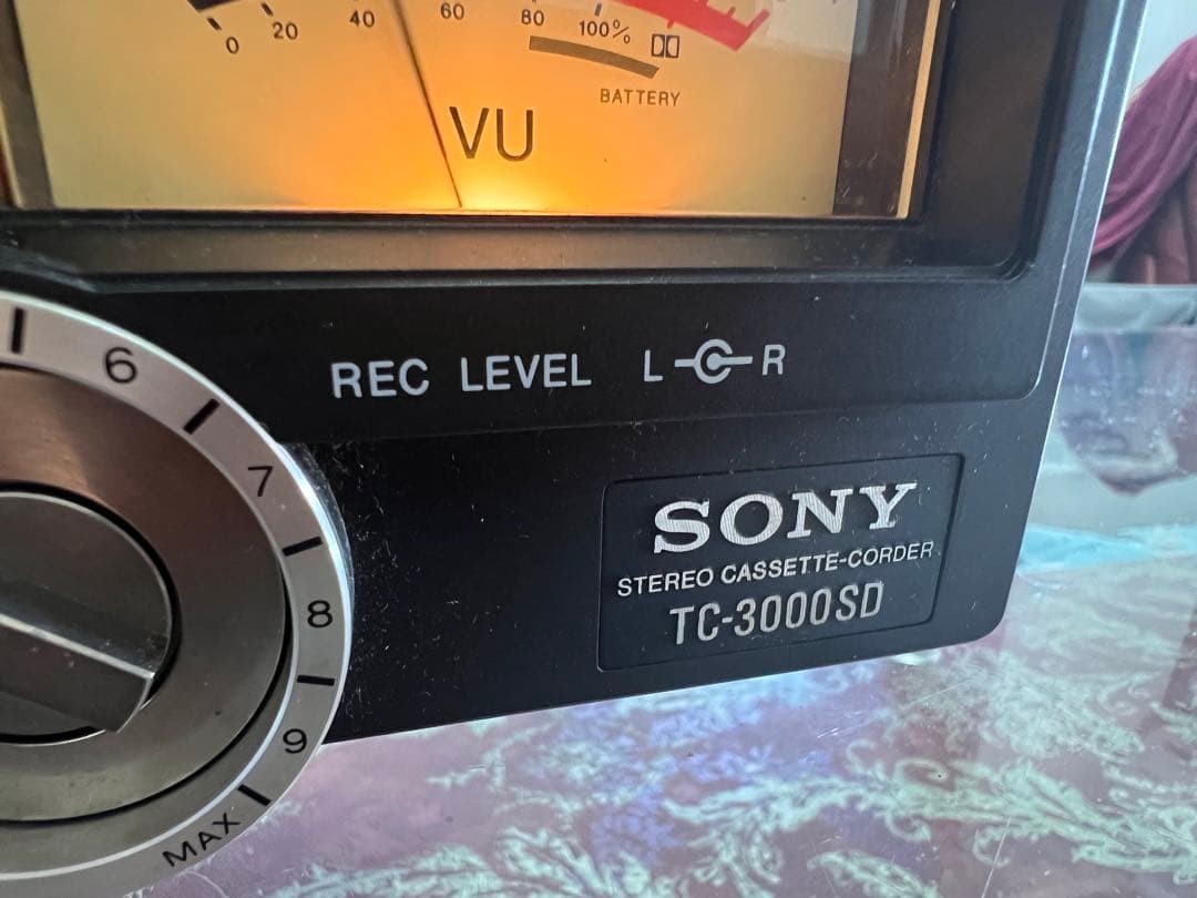 希少SONYソニー TC-3000SDデンスケ3000カセット中古品動作品美品