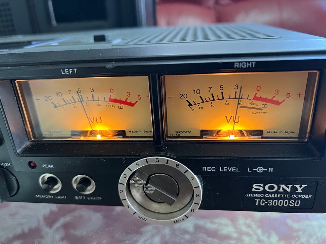 希少SONYソニー TC-3000SDデンスケ3000カセット中古品動作品美品