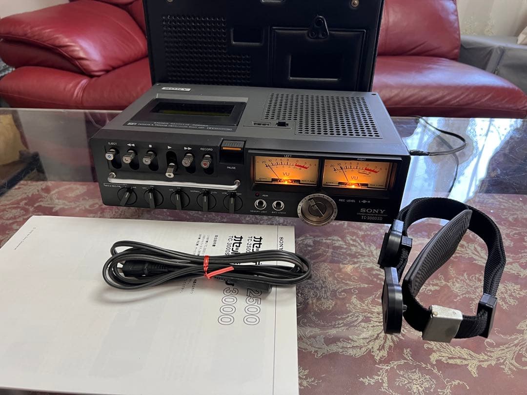 希少SONYソニー TC-3000SDデンスケ3000カセット中古品動作品美品