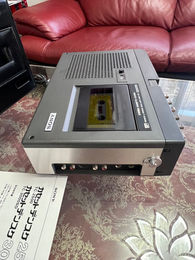 希少SONYソニー TC-3000SDデンスケ3000カセット中古品動作品美品