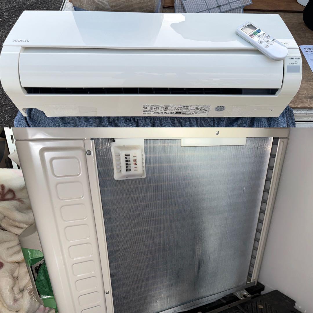 室外機込 日立 エアコン 10畳用 クーラー 白くまくん 2020年製2.8kw