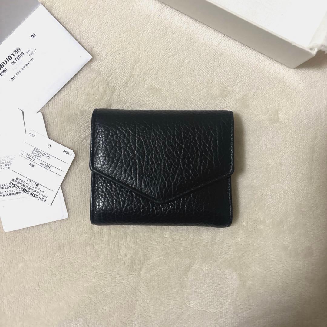 Maison Margiela　三つ折り財布　ブラック