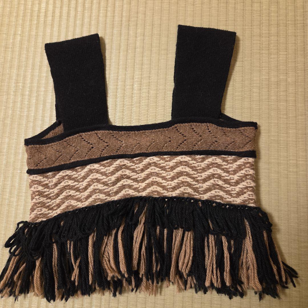 TODAYFUL フリンジ付きビスチェ