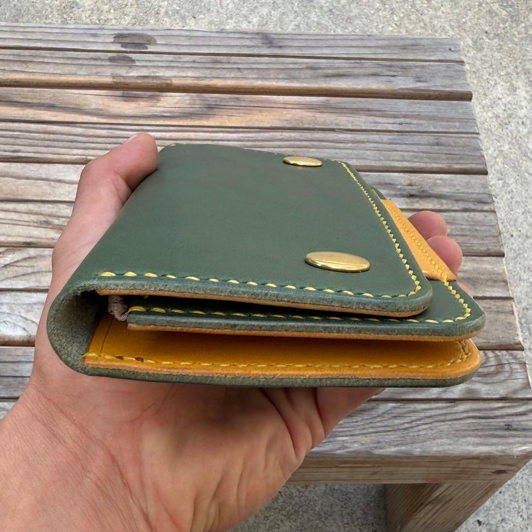 栃木レザー　ロング　トラッカーウォレット