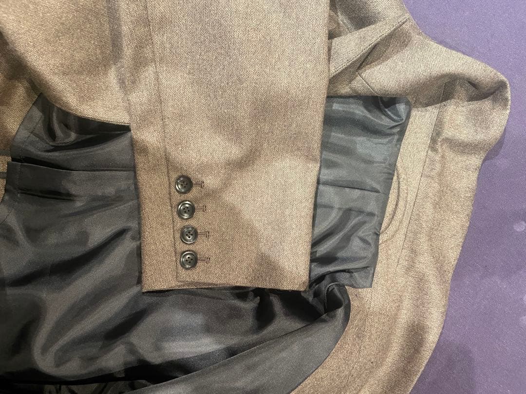 HER.ジャケット、パンツのセットアップ　ブラウン