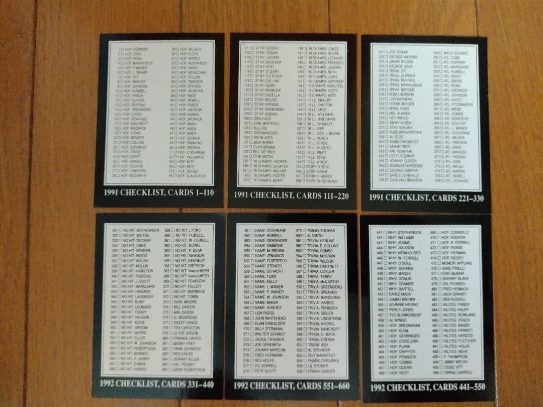 CONLON COLLECTION カード1905-1942メジャーリーグＭＬＢ