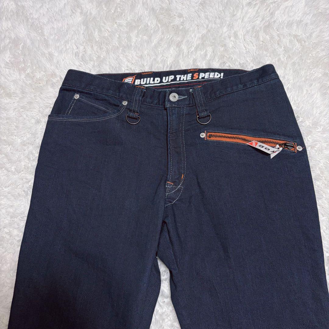 ✨セール中✨ HYOD スポーツデニム ブーツカット バイカー ジーパン 32
