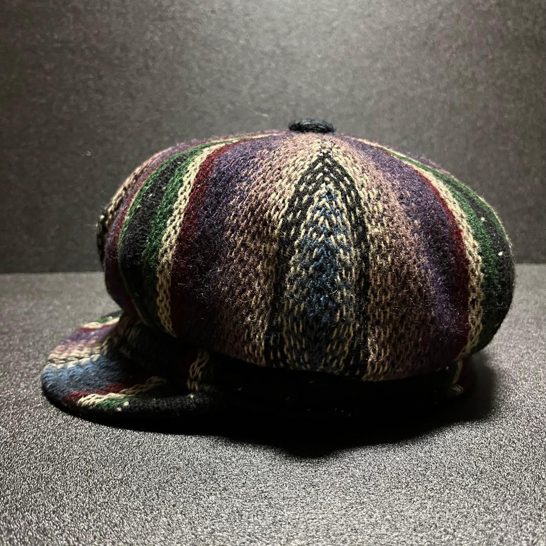 new york hat 90s 00s USA製 ウール キャスケット 廃盤品