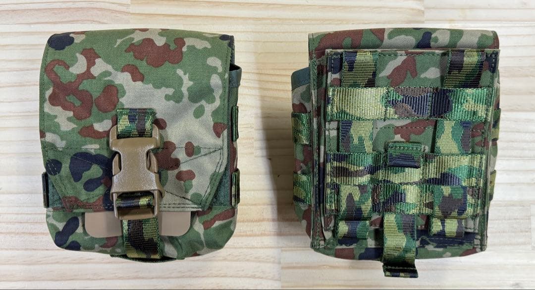 Spiritus Systems JSTAタイプポーチ　陸自迷彩　個人製作品