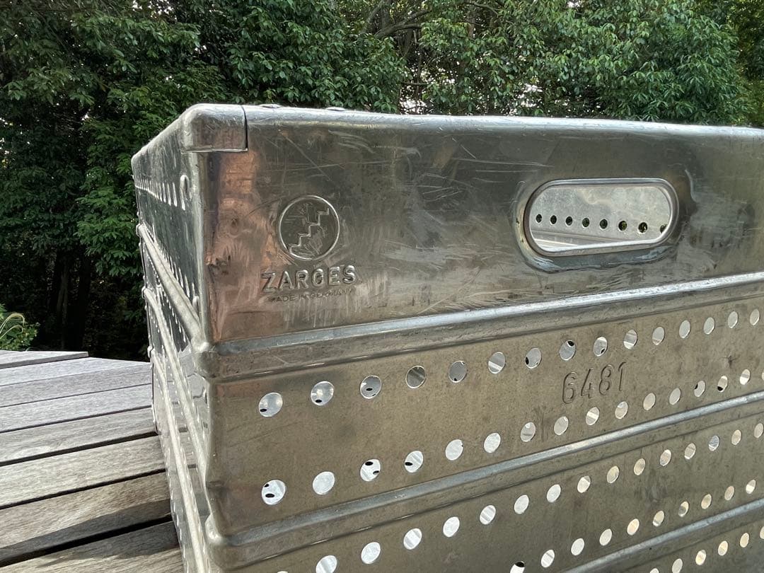ヴィンテージ　ZARGES アルミコンテナ　ドイツ製　オリジナル　軍　実物