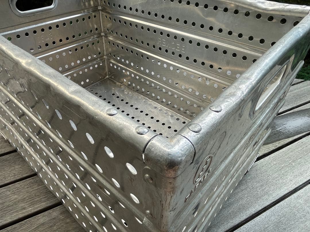 ヴィンテージ　ZARGES アルミコンテナ　ドイツ製　オリジナル　軍　実物