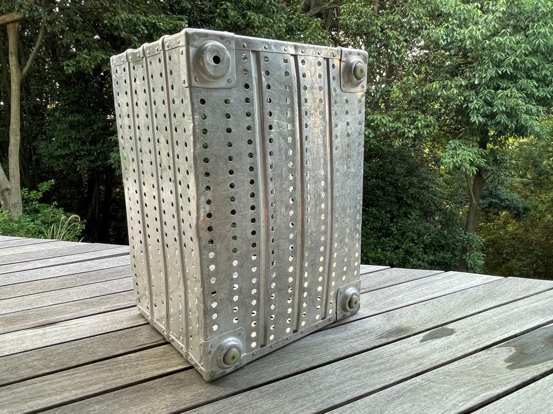 ヴィンテージ　ZARGES アルミコンテナ　ドイツ製　オリジナル　軍　実物