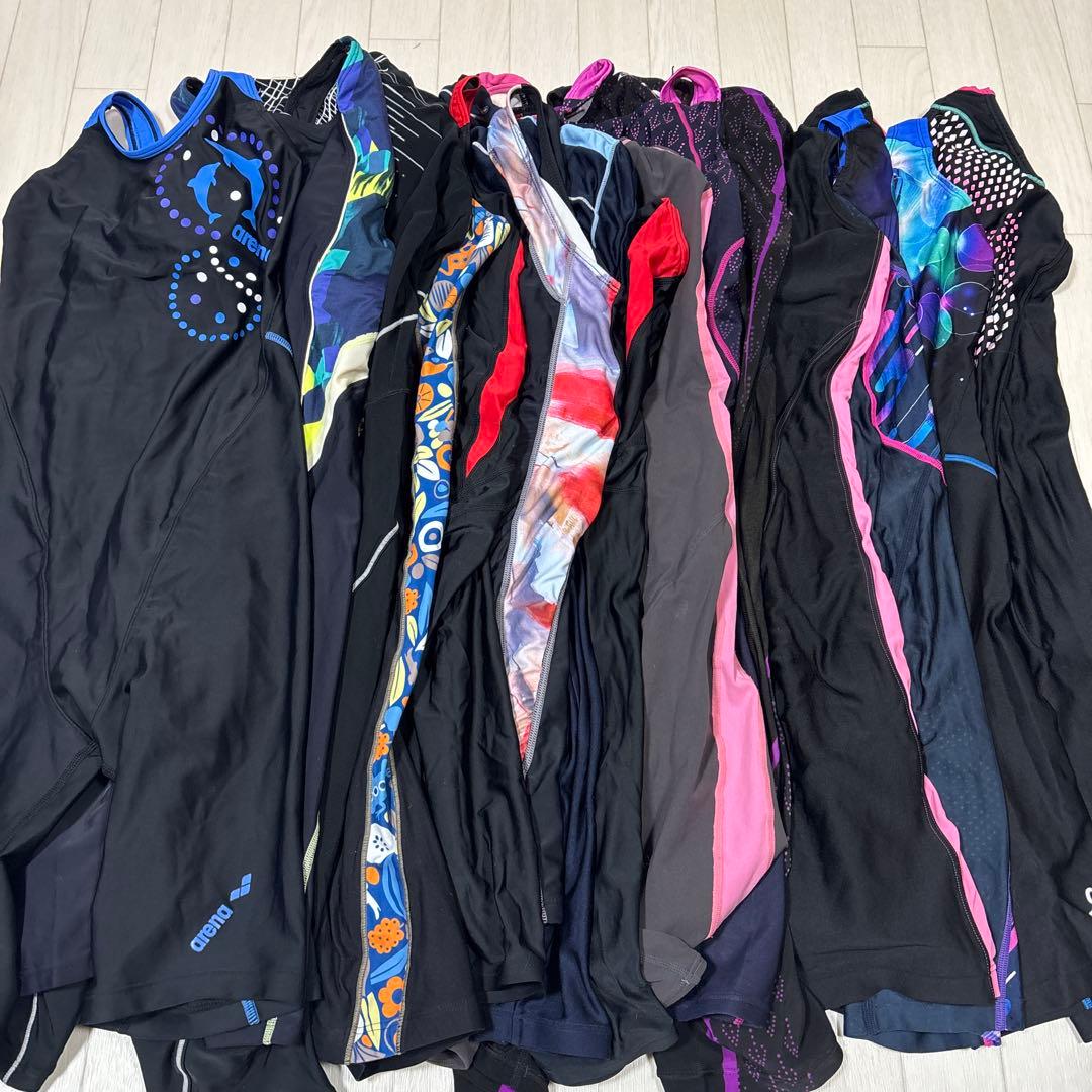 S*️様 アリーナエレッセなど　スパッツ競泳用水着 15枚セット