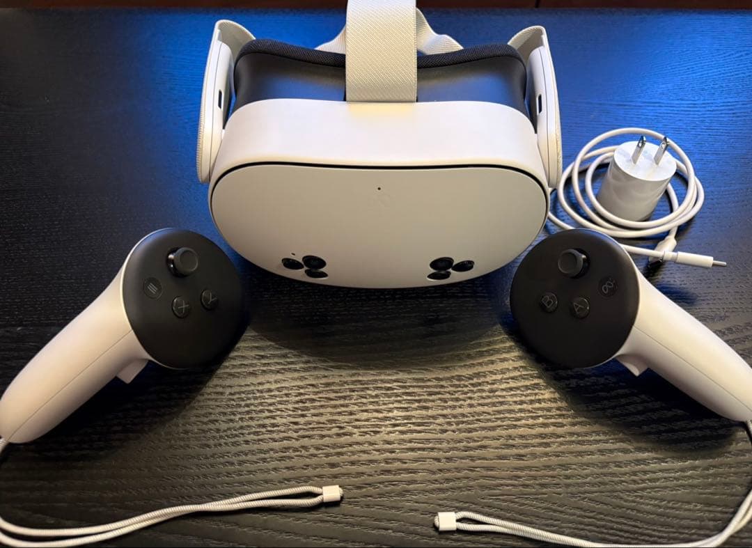  Quest 3S 128GB 本体　PCと繋げるための5mコード付