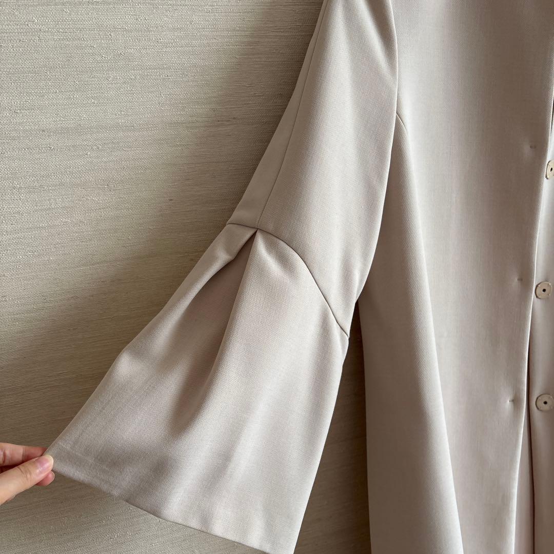 アナイ スプリングコート ノーカラー 38