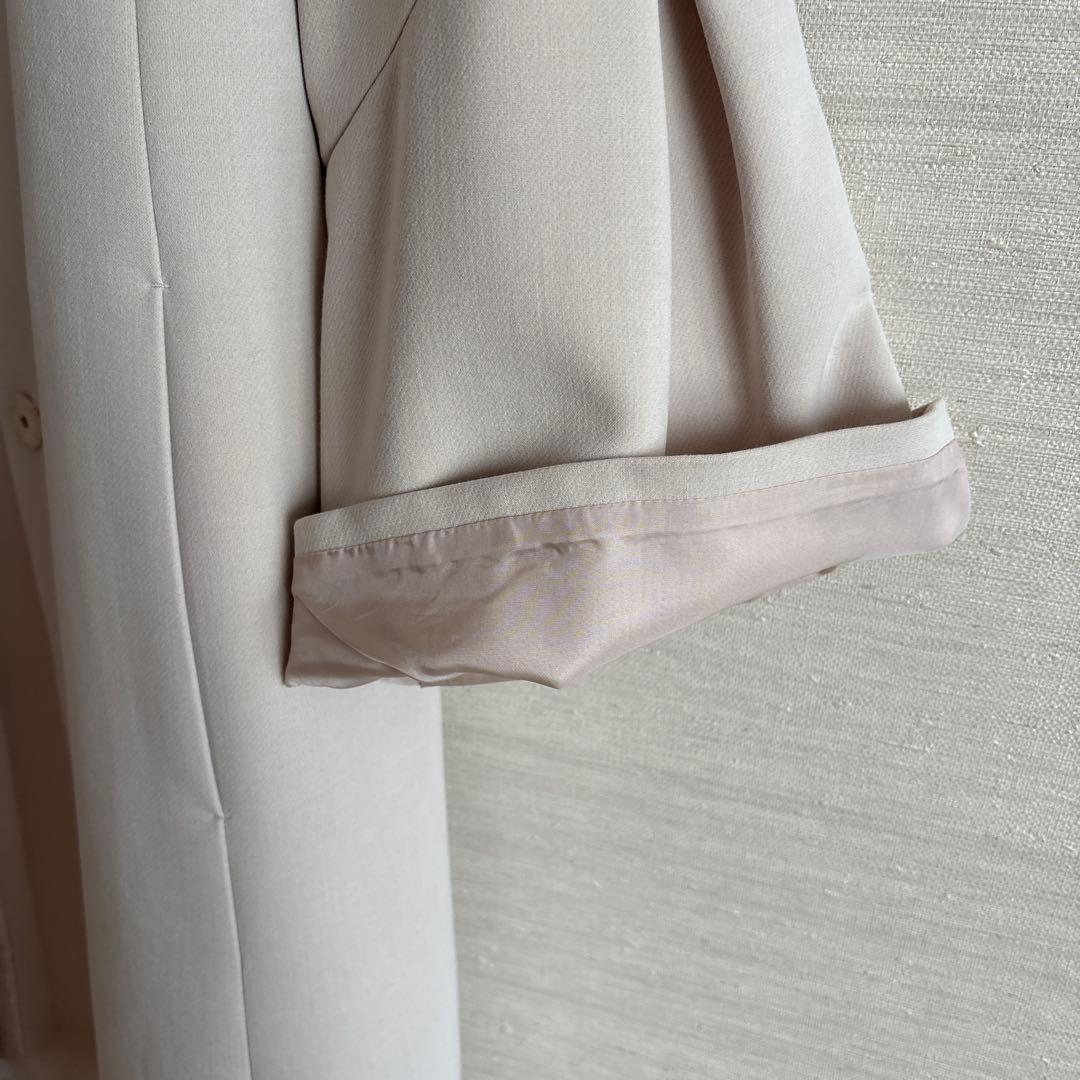 アナイ スプリングコート ノーカラー 38