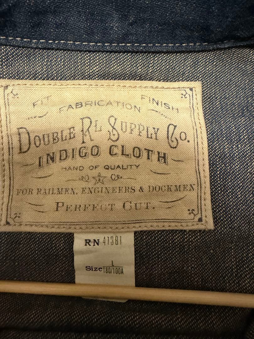 RRL デニムジャケット Lサイズ アメリカ製