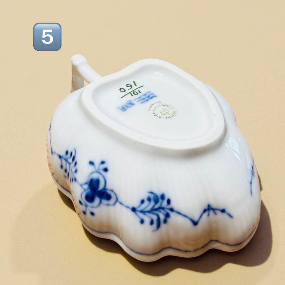 希少　ロイヤルコペンハーゲン　スモールリーフディッシュ　5️⃣