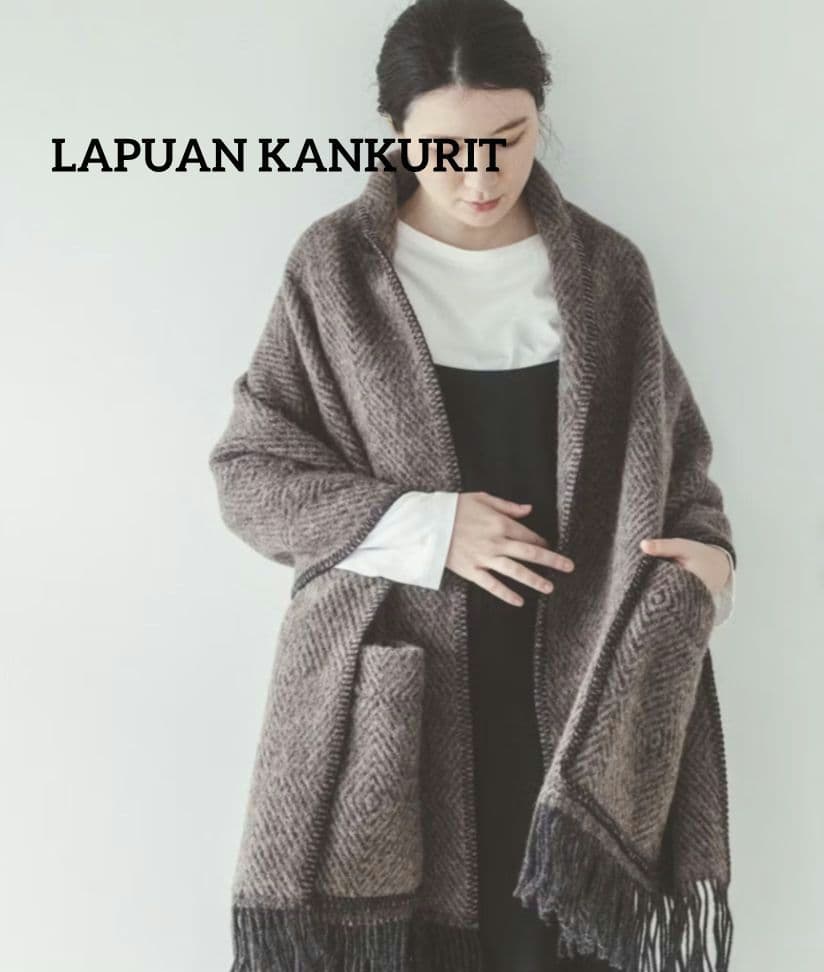 LAPUAN KANKURITラプアンカラクリポケットショール北欧暮らしの道具店