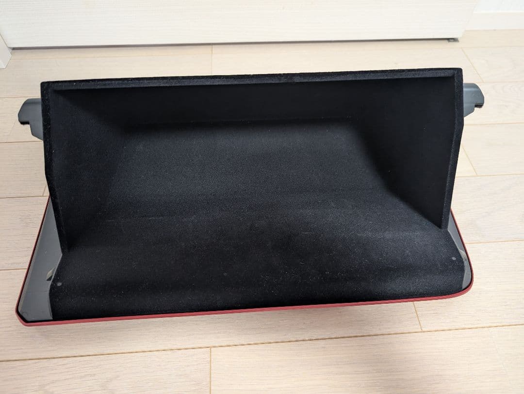 レクサスNX20系　純正グローブボックス・サイドパネル　フレアレッド　2点セット