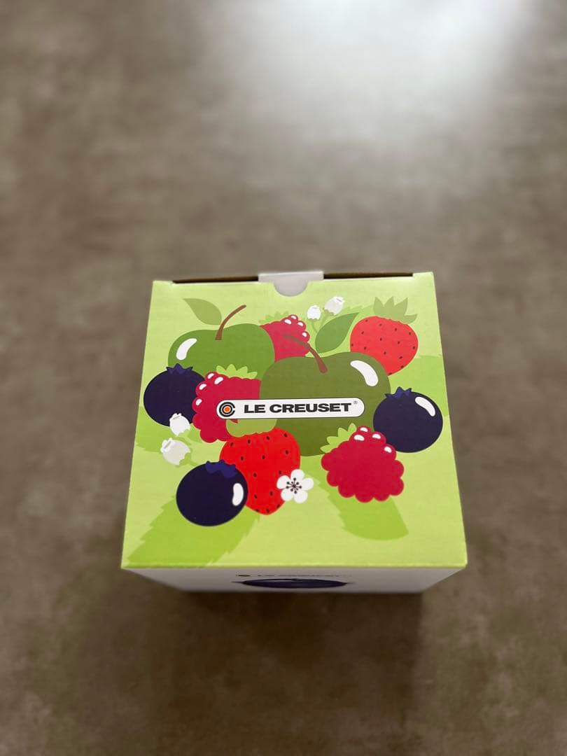 無断転載NG 即日発送　レア　新品　ル・クルーゼ　ミニ・ブルーベリー　小物入れ