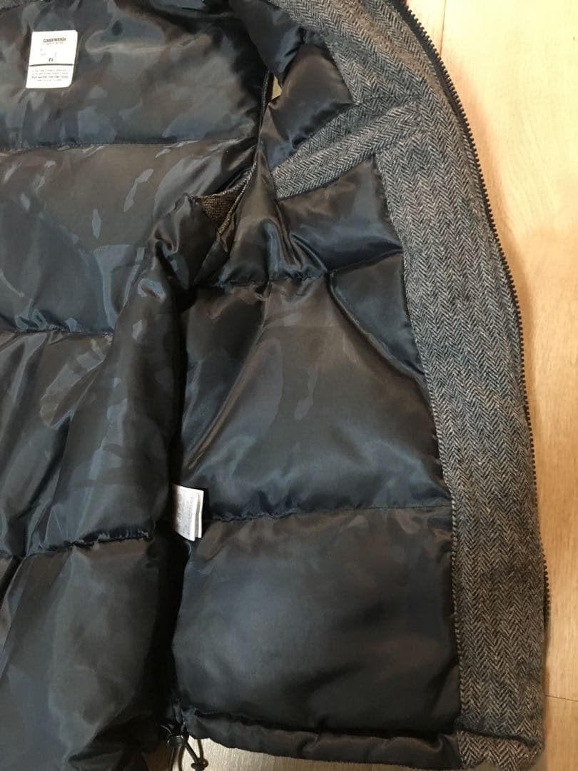 goodenough ツイードダウンベスト